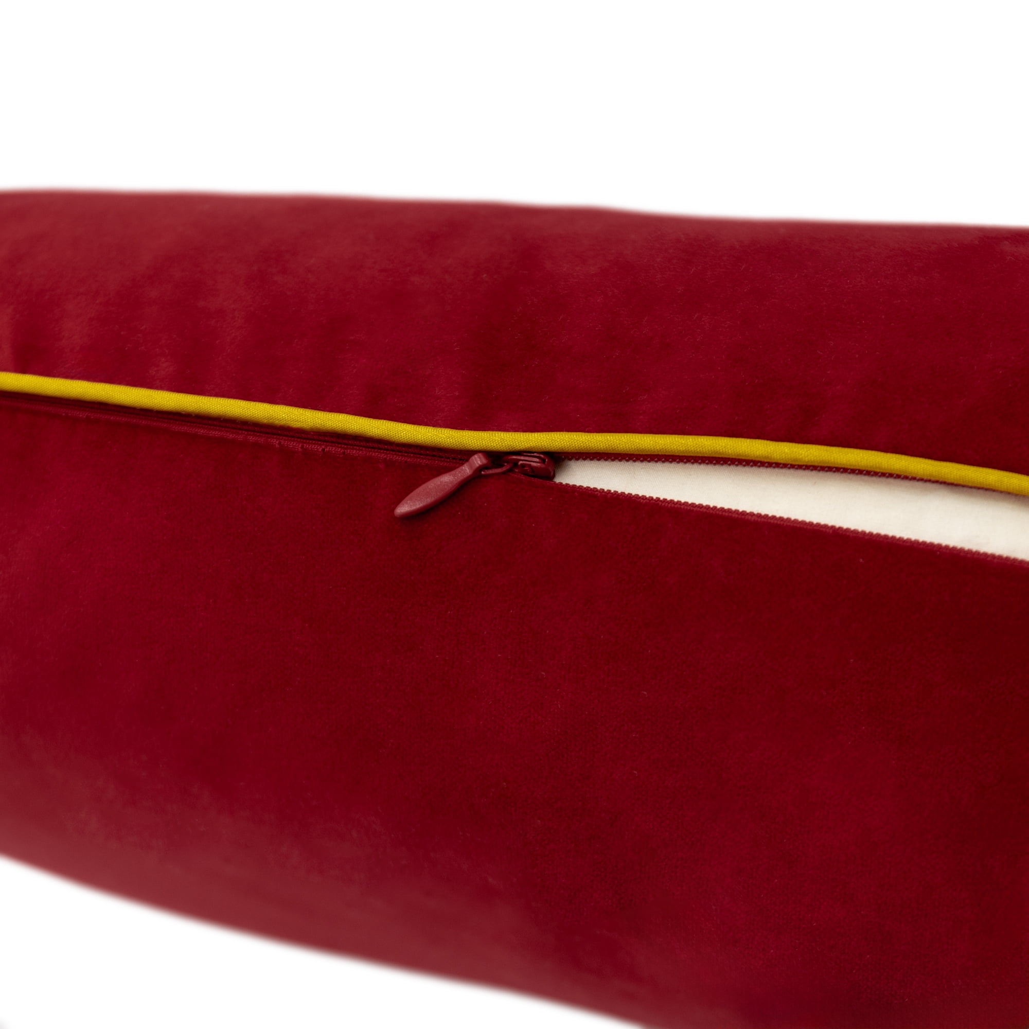 JWH Gold Foil Leopard Print Cotton Velvet Pillow Covers Red Lumbar Throw Pillow Cases for Sofa Bed Couch Car Decoration 12x20inch