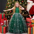 thumbnail image 2 of Jamsmile Toddler Girls Dress Sleeveless Formal Performance Lace Long Princess Dresses Childrens Girl Pageant Gowns Dress, 2 of 4