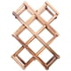 thumbnail image 2 of 2X Soporte de Estante de Madera de Vino Tinto de 10 Portabotellas Estante Plegable de Exhibicion de Montaje Estante de Vino de Madera Cuidado del Alcohol Neer de Botellas de Bebida, 2 of 8