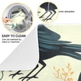 thumbnail image 2 of Crows Leaves Dish Drying Mat Dish Drainer Rack Mats Water Absorbent Non-Slip Easy Clean Heat Resistant for Kitchen Counter, 2 of 8