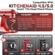 thumbnail image 3 of Gancho de masa en espiral para batidora de pie KitchenAid GVODE de acero inoxidable, 3 of 7
