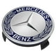 thumbnail image 4 of Hub 75 mm Tapa de llanta Emblema Insignia Tapacubos para Mercedes Benz Azul 4PCS, 4 of 7