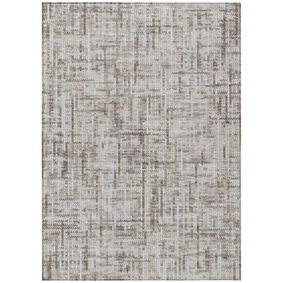 Dalyn Rugs Machine Washable Indoor/Outdoor Chantille ACN2130 Taupe 2'6" x 3'10" Rug