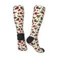 thumbnail image 4 of Fotbe Rose Flowers print Women's Men's Novelty Crew Socks Cotton Socks Knee High Socks for Walking,Running,Nurses,Pregnancy, 4 of 9