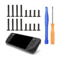 thumbnail image 4 of Game Console Back Cover Shell Metal Long Short Screws Kit Replacement for SteamDeck Gamepad Rear Case Housing Screw Set, 4 of 8