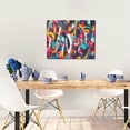 thumbnail image 5 of Lsque Abstract Jazz Instrumental Print Wall Art – Decorative Picture for Living Room, Bedroom, and Office (Horizontal), 5 of 6
