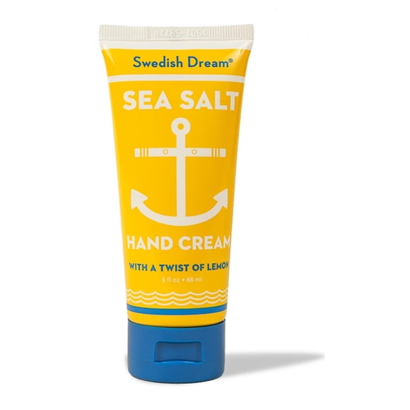 Crema de manos Kalastyle Swedish Dream Sea Salt LIMÓN | Contiene 20% manteca de karité | 3 onzas líquidas