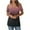 Red, variant on Uaswgudfs Women's Plus Size Cold Shoulder V-Neck Tee & Blouse Tops | Short Sleeve Casual Summer Tunic T-Shirt