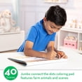 thumbnail image 2 of Melissa & Doug ABC Dot-to-Dot Farm Coloring Pad - Follow Letters of Alphabet and Seek and Find Activities, 40 11” x 14” Pages, 2 of 6