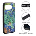 thumbnail image 2 of WIRESTER Shockproof Soft Rubber Cover Case for Google Pixel 10a 6.3" 2026, Irises Vincent Van Gogh, 2 of 5