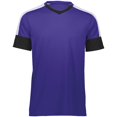 thumbnail image 1 of Maillot de Football Wembley pour Jeunes - Violet&44; Noir & Blanc - Grand, 1 of 1