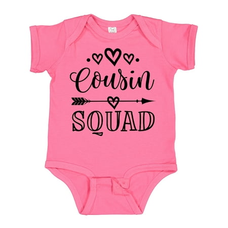 

Inktastic Cousin Squad Crew Gift Baby Girl Bodysuit