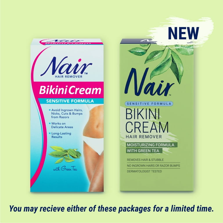 Nair Hair Remover Sensitive Formula Bikini Cream Hair Removal 1.7