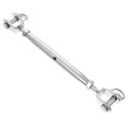 thumbnail image 3 of AURARMLET 1Pack Closed Body Turnbuckle Screw Tighten Tent Rope Silver Outdoor Activities, 3 of 8