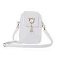 thumbnail image 3 of bandolera para teléfono con correa hombro, para mujer, monedero Blanco Zulema Monedero cruzado, 3 of 7