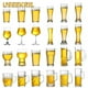 thumbnail image 2 of Vaso de cerveza artesanal Vasos de cerveza de barril de vidrio de gran capacidad Vasos para bebidas frías Vasos de cerveza de barril con personalidad Accesorios para bar de fiesta, 2 of 5