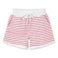 thumbnail image 3 of Womens Loose Striped Shorts Summer Casual Beach Shorts Comfortable Elastic Waist, 3 of 3