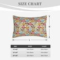 thumbnail image 2 of Salouo Cartoon Owls 1 Print Print Pillow Case Cover,Wrinkle-Free Bed Pillow Cover Pack of 1 Home Decor Fade-Resistant and Stain-Resistant ,Pillows Not Included -16"x24", 2 of 8
