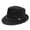 Black, variant on Mesh Breathable Sun Hat, Short Brim Panama Cap, Outdoor Trilby Headwear, Men Lightweight Adjustable Strap Hat for Summer Travel Seaside Fishing Sun Protection Windproof Comfortable Casual Cap,Coffee