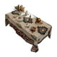thumbnail image 2 of Mantel Bohemio con Diseño Geométrico Único y Ribete de Encaje, de Algodón Suave, Elegante Decoración para El Hogar, Ideal para Comer Al Aire Libre y Picnic. Tamaños: 90 X 90 Cm, 90 X 150 Cm y 90 X 18, 2 of 7