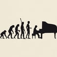 thumbnail image 3 of CafePress - Evolution Piano Player Light T Shirt - Men's Classic Graphic T-Shirt, 3 of 4