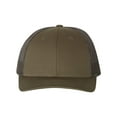 thumbnail image 1 of Richardson Low Pro Trucker Cap, M-L, Chocolate Chip-Grey Brown, 1 of 2