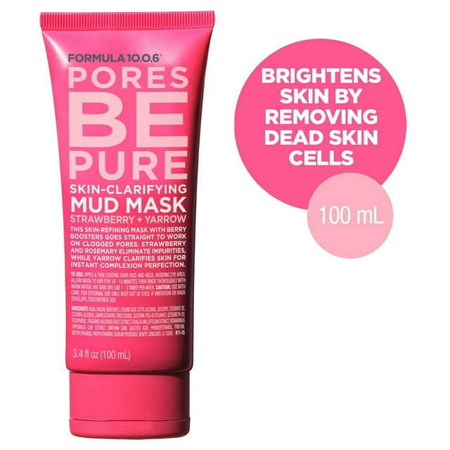 FORMULA 10.0.6 Pores Be Pure Skin-Clarifying Mud Mask