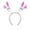 B, variant on Easter Hair Accessories Bunny Ears Headband with Egg and Streamer Design Cute Rabbits Hairband for Spring Party Favors Women