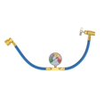 thumbnail image 1 of CHOK R134A Air Conditioning Refrigerant Charging Hose with Gauge for Car (1/2 Thread for American and Europe), 1 of 6