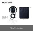 thumbnail image 4 of Sony MDR-7506 Professional Large Diaphragm Headphones, 4 of 6