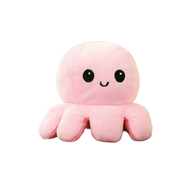 The Original Reversible Octopus Plushie Patented Design Purple and Blue Show your mood without saying a word