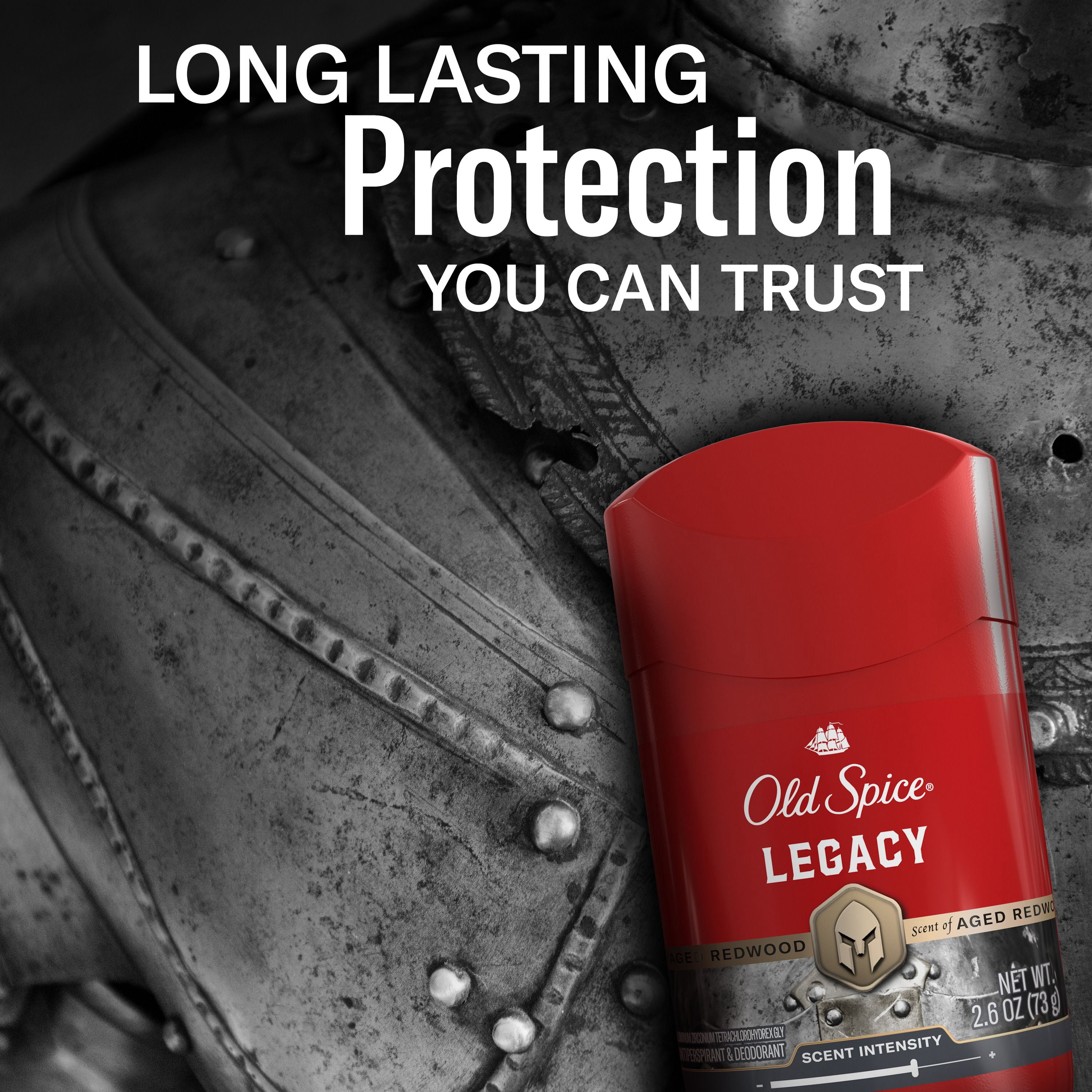 Old Spice Red Collection Invisible Solid Legacy 12/73G