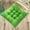 Green, variant on Nilvkv Solid Color Frosted Chair Cushion Dining Chair Cushion Office Student and Winter Seat Cushion Non Fading