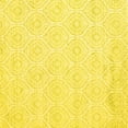 thumbnail image 1 of Ahgly Company Indoor Square Abstract Yellow Contemporary Area Rugs, 4' Square, 1 of 4
