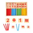 thumbnail image 4 of Learning Math Game, Lovely  Intelligence Developmental Toy, Wooden Natural Toddler Preschools For Children Home Kindergarten, 4 of 8
