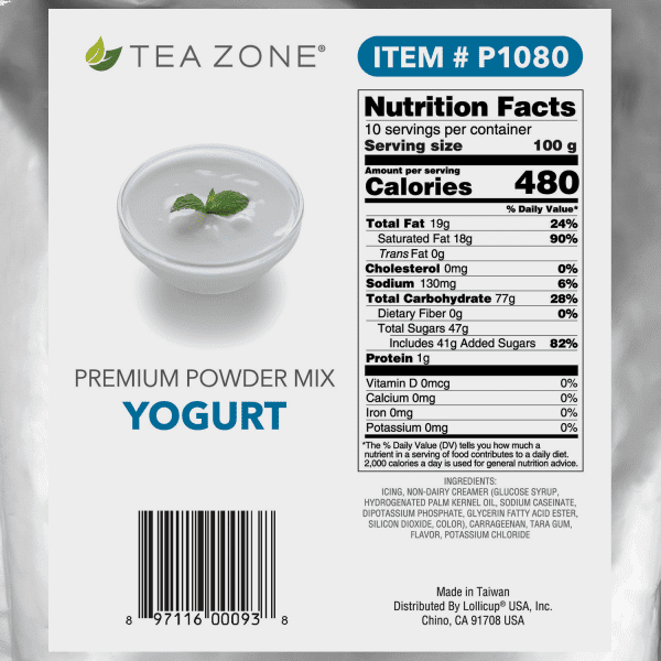 Yogurt Zone Nutrition Facts Blog Dandk