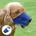 thumbnail image 3 of Adjustable Breathable Fabric Dog Muzzle for Training and Outdoor Activities with Quick Release Strap and Secure Fit Design, 3 of 3