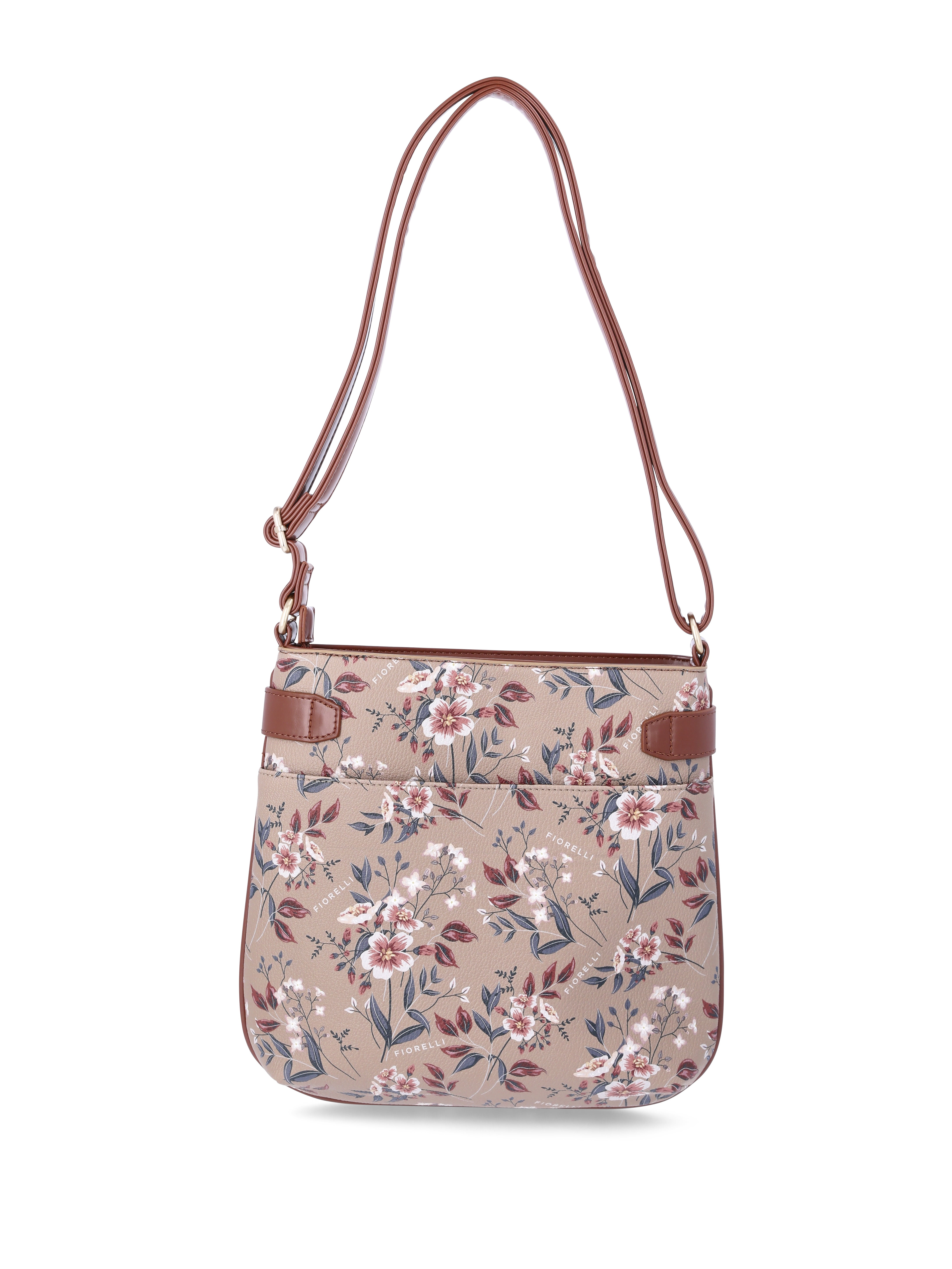 Fiorelli Women's Lila Crossbody Handbag, Brown Floral