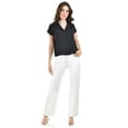 thumbnail image 5 of Blusa manga corta Roman Fashion /Juvenil, 6926 (Negro) negro EG, 5 of 5
