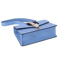 thumbnail image 4 of Pre-Owned GUCCI Sylvie Shoulder Bag 421882 Light Blue Navy Multi Leather, 4 of 7