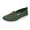thumbnail image 3 of YOUYEDIAN Loafers for Women Fashion Slip On Breathable Sport Comfy Casual Flats Versatile Mesh Knit Round Toe Walking Shoes, 3 of 5
