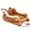 #04 _ Brown _ S, variant on Christmas Dog Bed, Dog Bed Holiday Themed, Santa Sleigh Dog Bed, Washable Raised Bolster Bed with Non-Slip Bottom, Red _ S