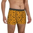 thumbnail image 5 of Men's Boxer Briefs, halloween spooky design Soft Comfy Mens Underwear Boxer Briefs Breathable With Widen Waist, 5 of 7