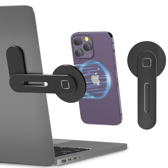 Soporte ajustable para laptop CloudValley con soporte magnético para celular