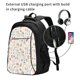 thumbnail image 2 of Easygdp Doodle Wine Mochila para Laptop de Viaje con Puerto USB, Mochila para Laptop con Puerto de Carga USB para Mujeres y Hombres, 2 of 7