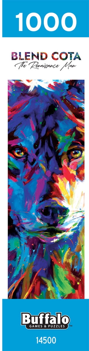 Buffalo Games Wolves True Love 1000-Piece 26.75 x 19.75-inch Interlocking Jigsaw Puzzle for Adults Ages 14+