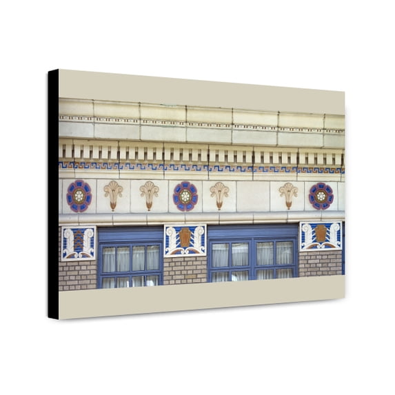 Canvas Print: Atrium Detail, William J. Nealon Federal Building And U.S