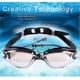 thumbnail image 2 of Gafas de natación, gafas de natación con tapones para los oídos, fugas, ultravioleta, clip y tapones para los oídos, 2 of 3