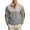 01#Gray, variant on Mens Henley Corduroy Sweatshirt Casual Sweaters for Men Long Sleeve Casual Fashion Button Pullover