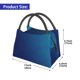thumbnail image 2 of Easygdp teal blue Bolsa de Almuerzo Insulada Reutilizable, Bolsa de Mano y Bandolera para Oficina, Trabajo, Viajes, 2 of 6
